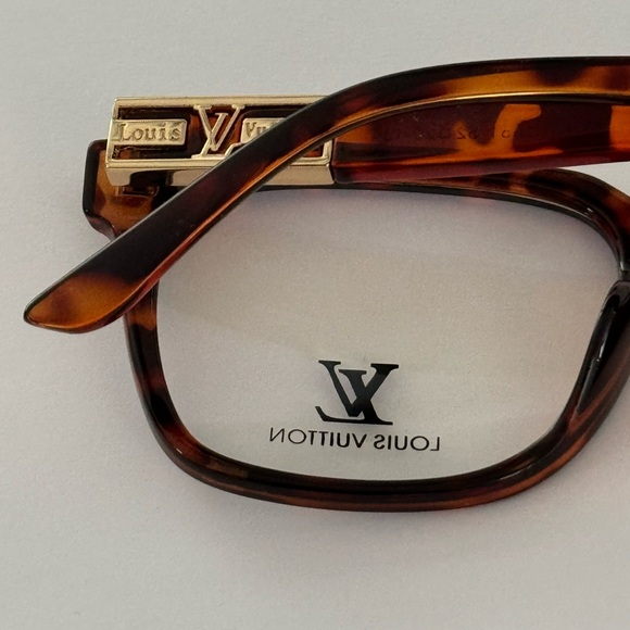 L6051 52/20 Tortoise/Gold Square Eyeglass Frame/hard Sunglass Case - Picture 5 of 8